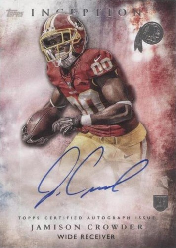 2015 Topps Inception Jamison Crowder #RA-34