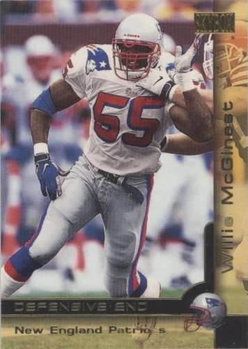 2000 Skybox Willie McGinest #58