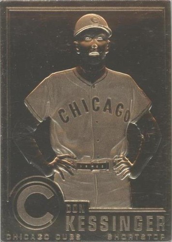 1995-10 Danbury Mint 22K Gold - Don Kessinger #47