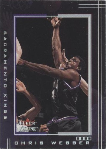 2001-02 Fleer Genuine - Chris Webber #9