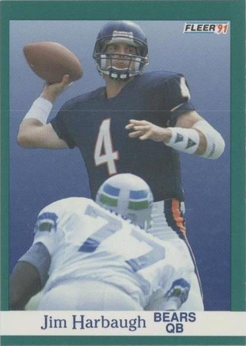 1991 Fleer Jim Harbaugh #220