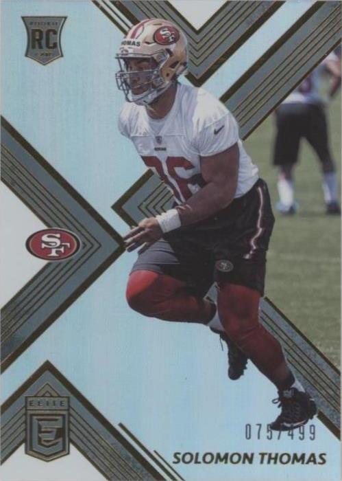 2017 Donruss Elite Solomon Thomas #132