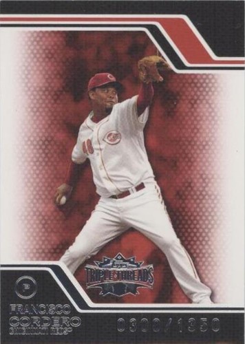 2008 Topps Triple Threads - Francisco Cordero #25