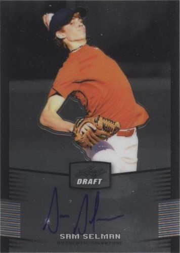 2012 Leaf Metal Draft - Sam Selman #BA-SS1