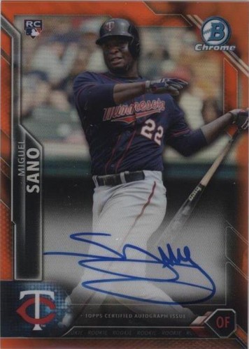 2016 Bowman Chrome - Miguel Sanó #BCAR-MS