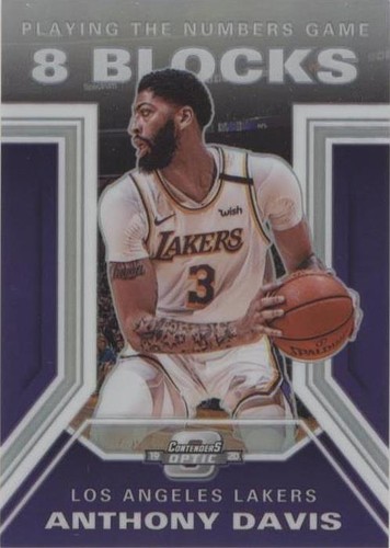 2019-20 Panini Contenders Optic - Anthony Davis #30