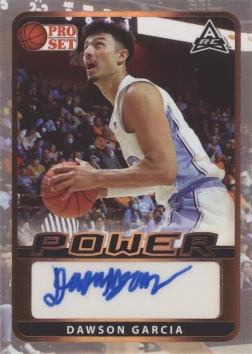 2021-22 Leaf Pro Set Power - Dawson Garcia #BA-DG1