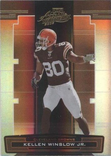 2005 Playoff Absolute Memorabilia Kellen Winslow Jr. #40