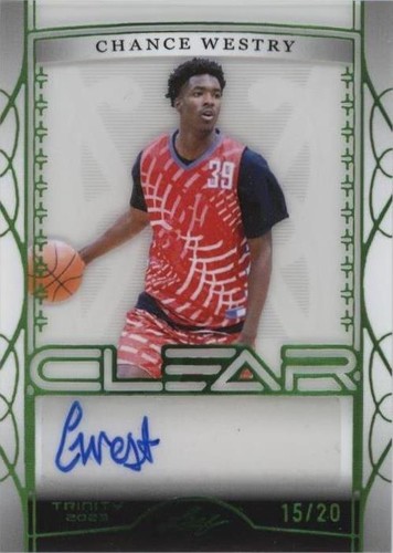 2022-23 Leaf Trinity - Chance Westry #CA-CW1