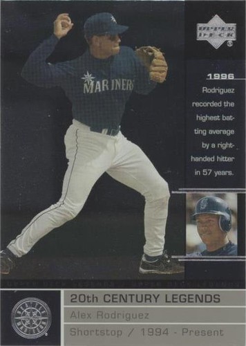 2000 Upper Deck Legends - Alex Rodriguez #114