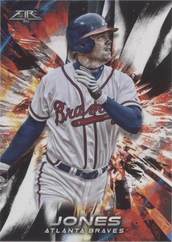 2018 Topps Fire - Chipper Jones #184