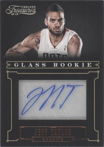 2012-13 Panini Timeless Treasures - Jeff Taylor #188