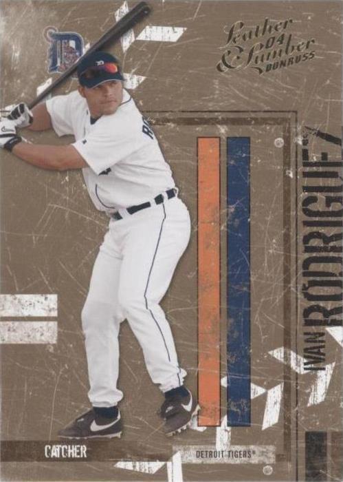 Donruss 2004 cuero y madera - Iván Rodríguez #51