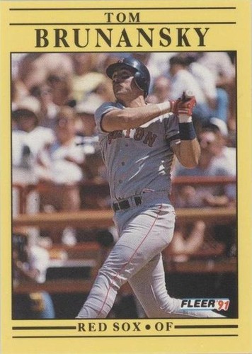 1991 Fleer - Tom Brunansky #88