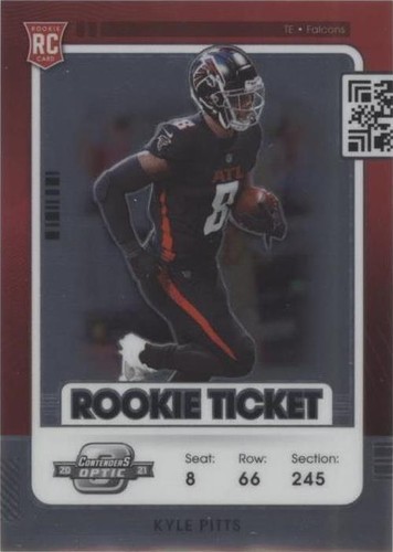 2021 Panini Contenders Optic Kyle Pitts #80