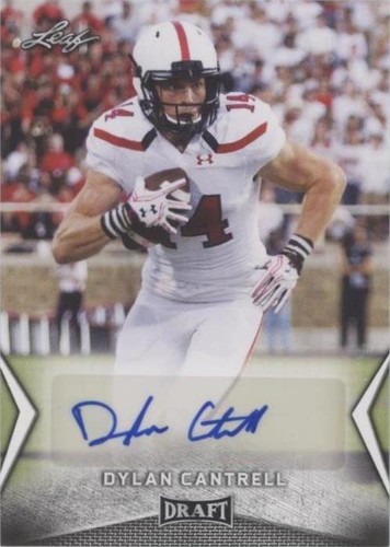 2018 Leaf Draft Dylan Cantrell #BA-DC3