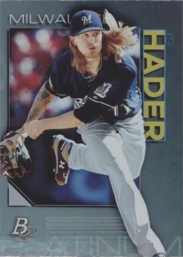2020 Bowman Platinum - Josh Hader #87