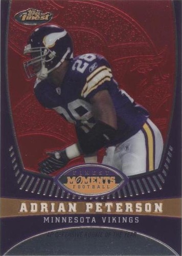 2008 Topps Finest Adrian Peterson #AP8