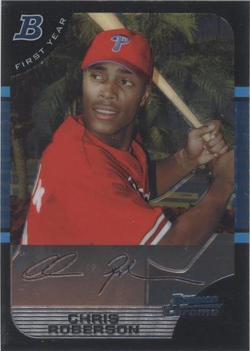 2005 Bowman Chrome - Chris Roberson #209