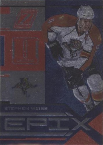 2010-11 Zenith - Stephen Weiss #20