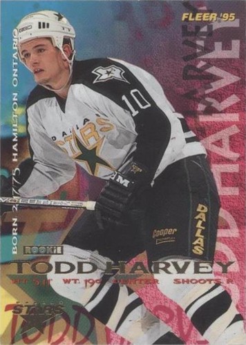 1994-95 Fleer - Todd Harvey #51
