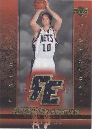 2003-04 Upper Deck Rookie Exclusives - Zoran Planinic #J18