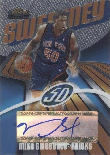 2003-04 Topps Finest - Mike Sweetney #160