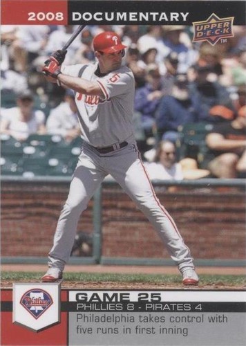2008 Upper Deck Documentary - Pat Burrell #805