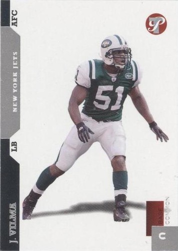 2005 Topps Pristine Jonathan Vilma #67