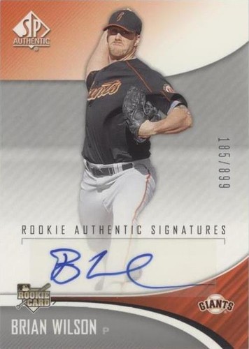 2006 SP Authentic - Brian Wilson #207