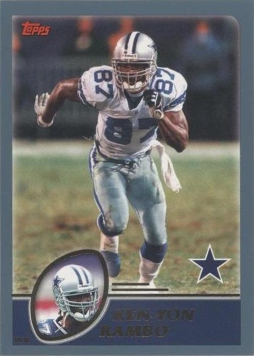 2003 Topps Ken-Yon Rambo #61