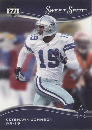 2005 Upper Deck Sweet Spot Keyshawn Johnson #25