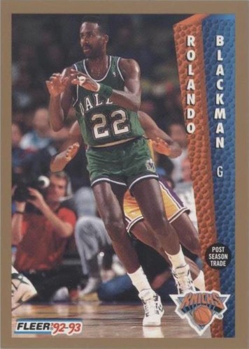 1992-93 Fleer - Rolando Blackman #149