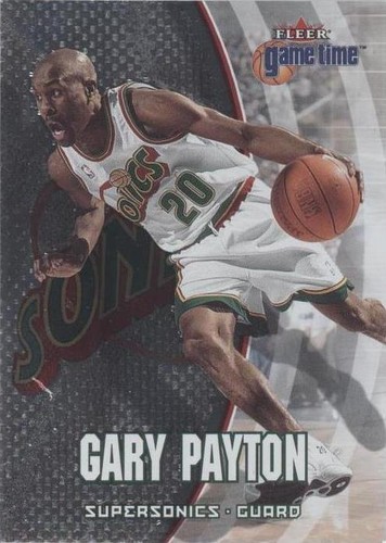 2000-01 Fleer Game Time - Gary Payton #52