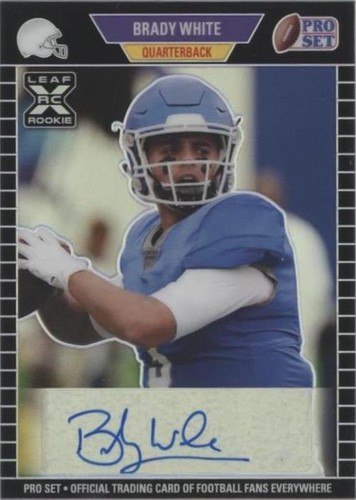 2021 Leaf Pro Set Metal Brady White #PA-BW1