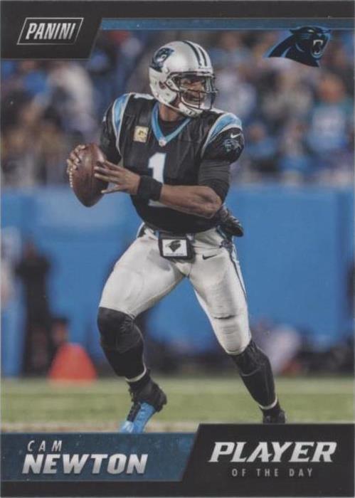 2018 Panini Player of the Day Cam Newton #4