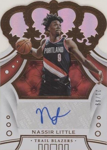 2019-20 Panini Crown Royale - Nassir Little #CR-NLT