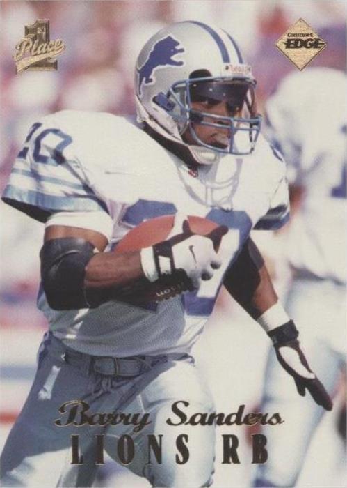 1998 Collector's Edge 1º Lugar Barry Sanders #182