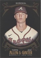 2021 Topps Allen & Ginter's X - Mike Soroka #155