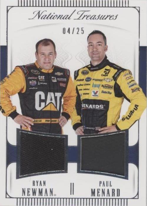 2016 Panini National Treasures - Paul Menard Ryan Newman #DM-NM