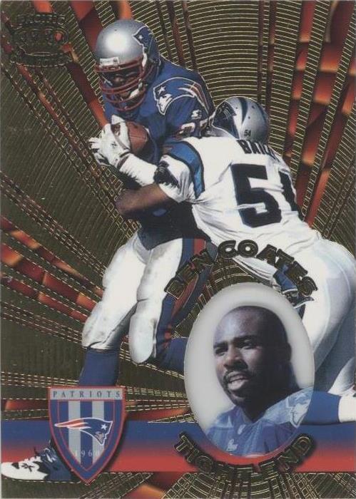 1996 Pacific Invincible Ben Coates #I-87