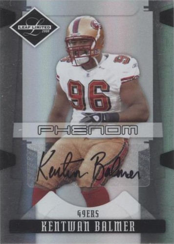 2008 Leaf Limited Kentwan Balmer #259