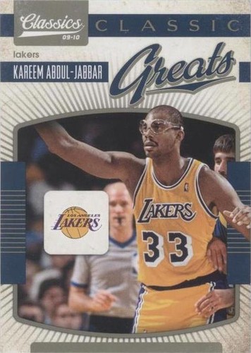 2009-10 Panini Classics - Kareem Abdul-Jabbar #16