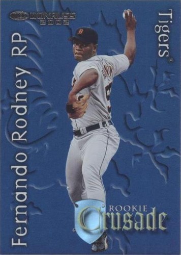 2002 Donruss The Rookies - Fernando Rodney #RC-19