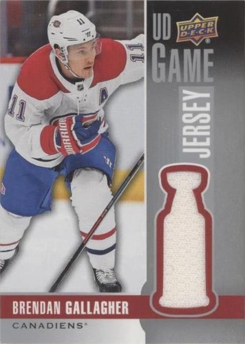 2019-20 Upper Deck - Brendan Gallagher #GJ-BG