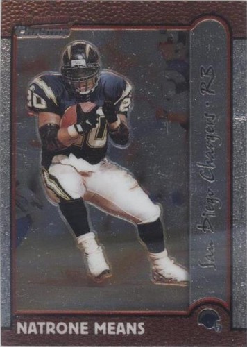 1999 Bowman Chrome Natrone Means #72
