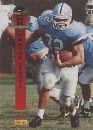 1995 Signature Rookies Prime Travis Jervey #22