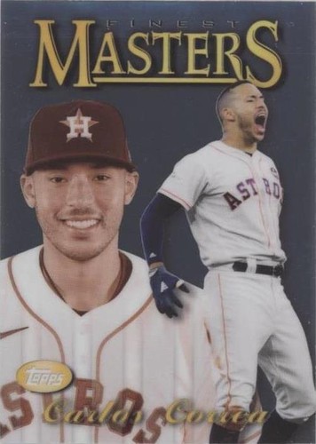2021 Topps Finest - Carlos Correa #97FM-CC