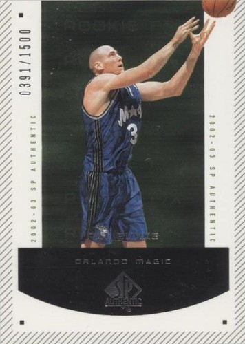 2002-03 SP Authentic - Pat Burke #192