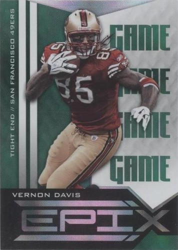 2010 Panini Epix Vernon Davis #39